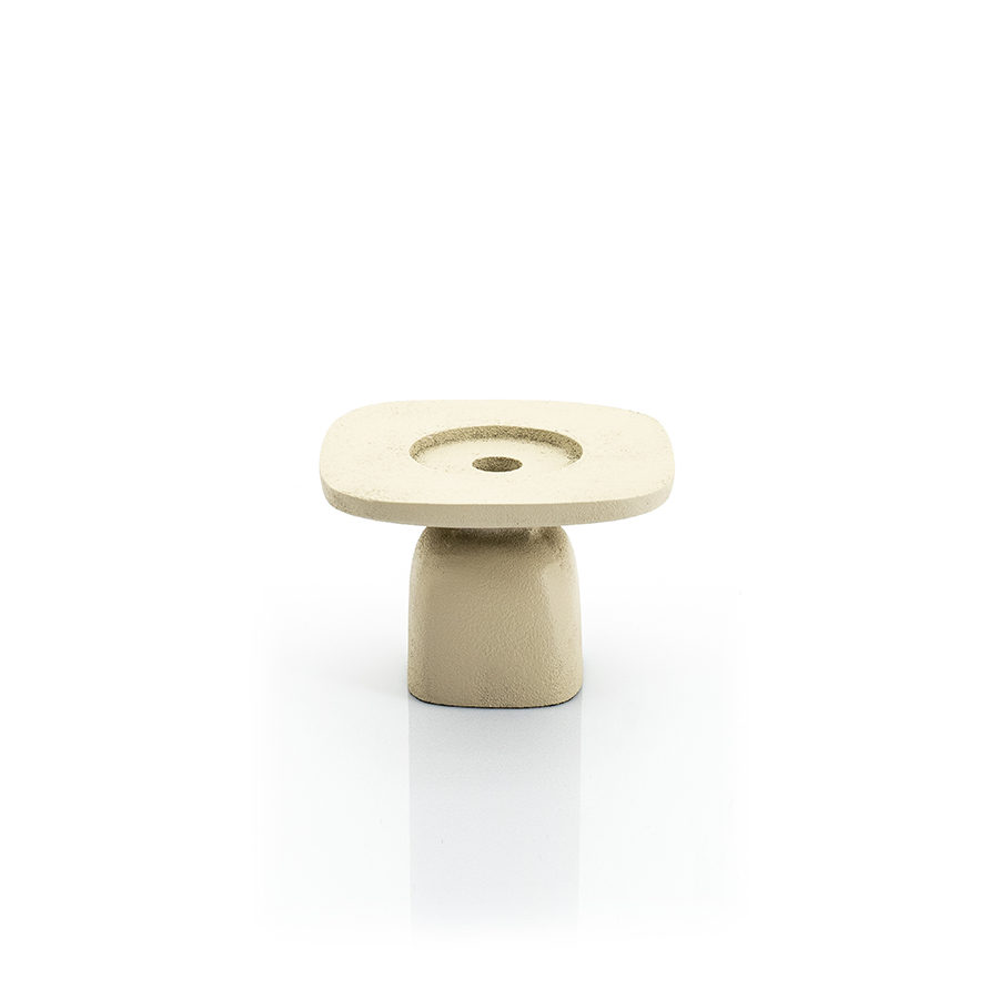 Candle holder Squand small - beige