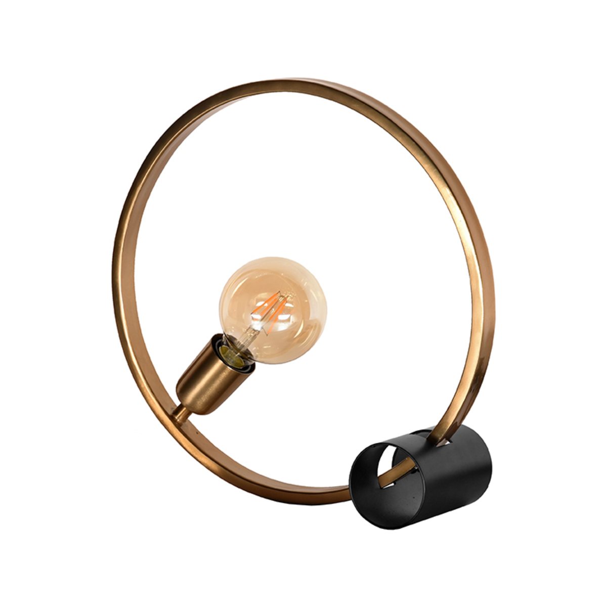 LABEL51 Tafellamp Ring - Antiek goud - Metaal