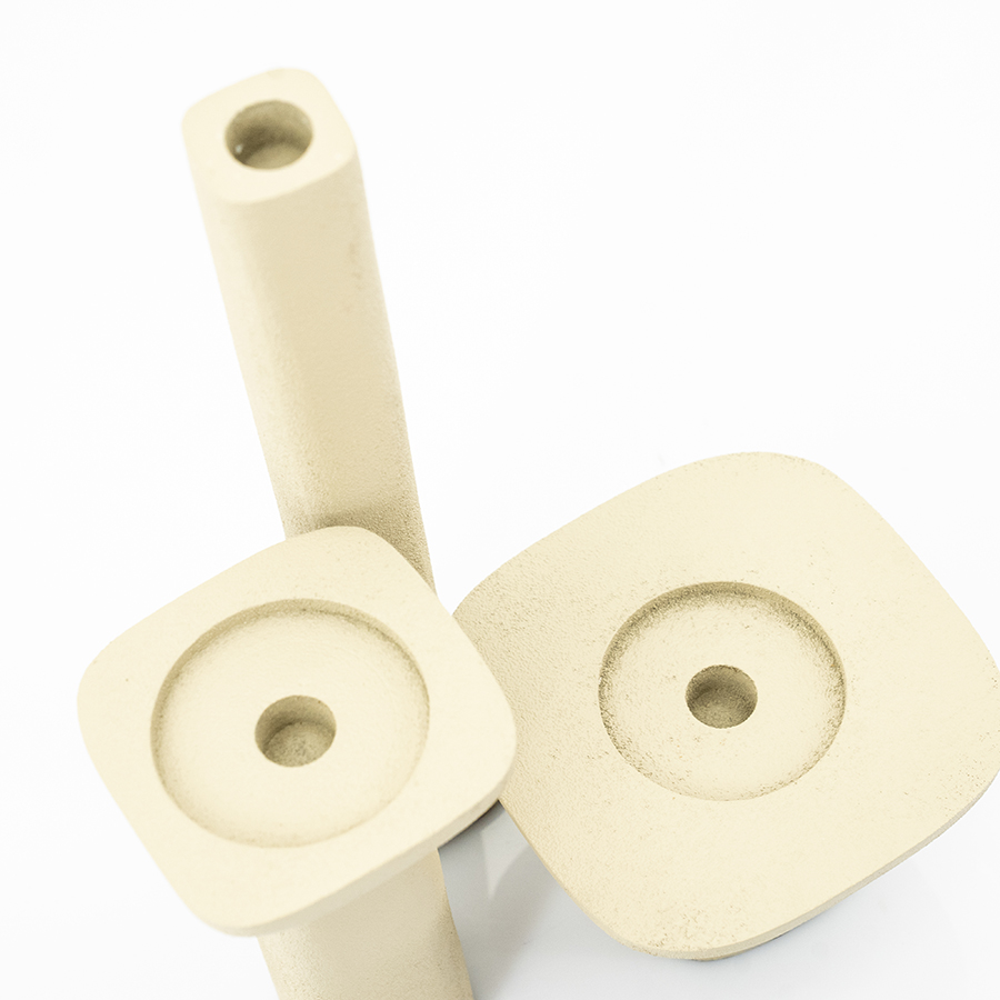 Candle holder Squand small - beige