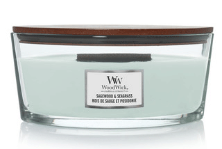 WW Sagewood& Seagrass ellipse candle