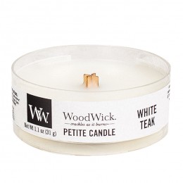WW White teak Petite Candle