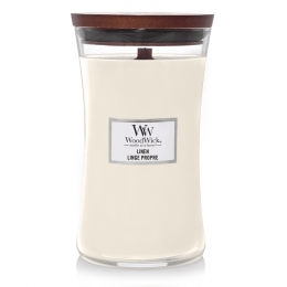 WW Linen large candle