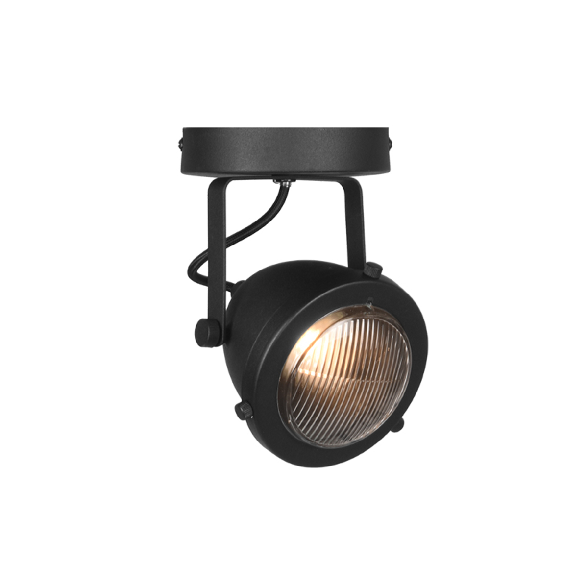 LABEL51 Spot Moto led - Zwart - Metaal - 1 Lichts
