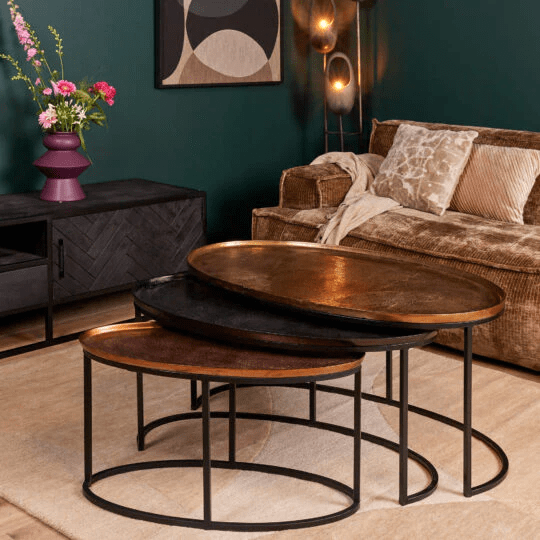 Raley salontafel ovaal