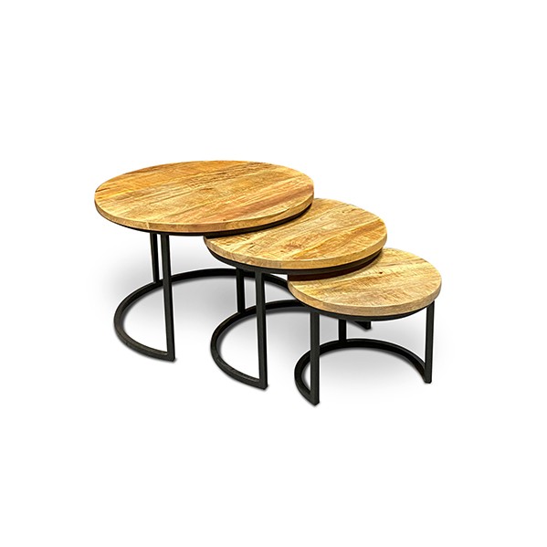 Noah salontafelset van 3 rond