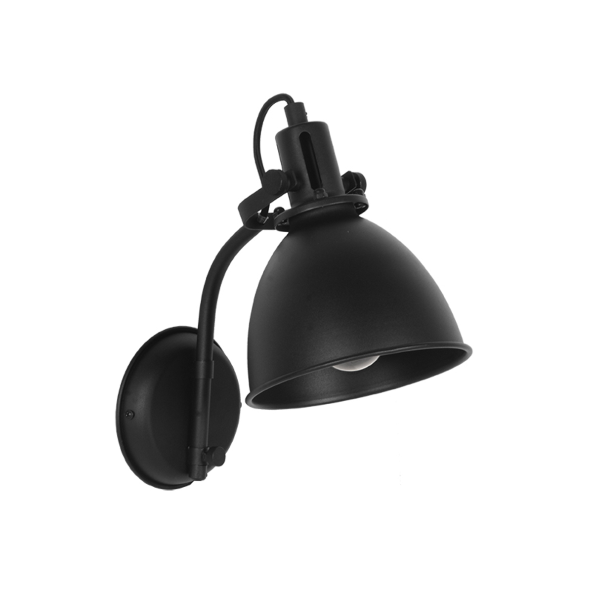 LABEL51 Wandlamp Spot - Zwart - Metaal