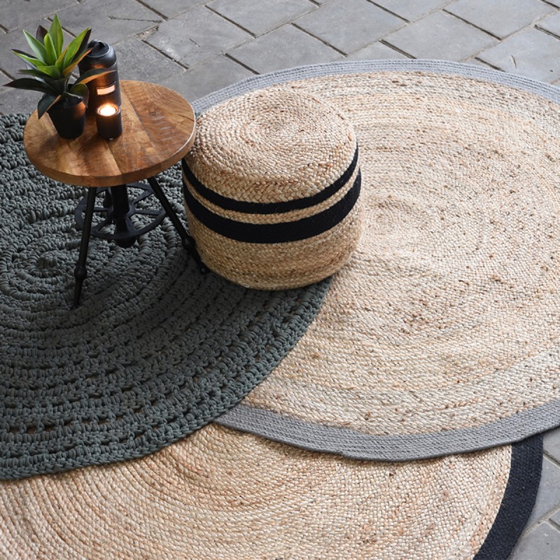 LABEL51 Jute - - - 120x120 cm
