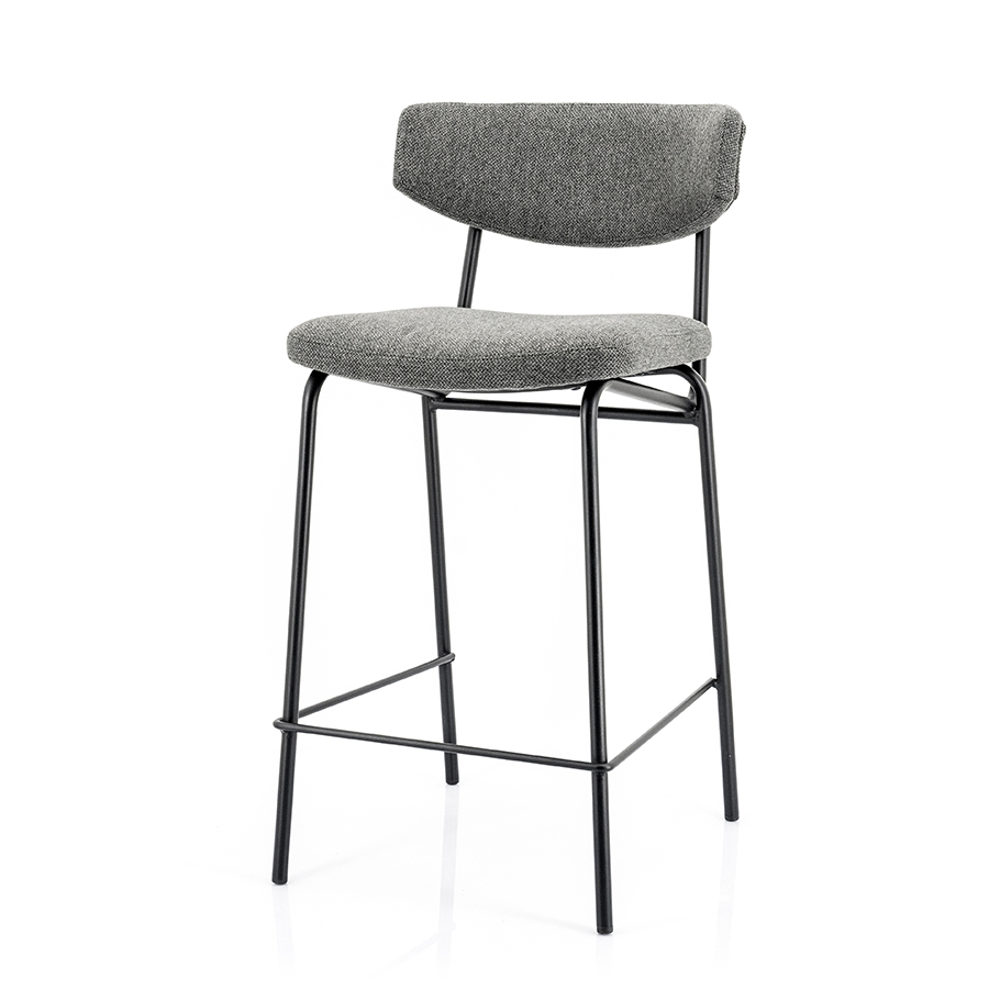 Bar chair Crockett - dark grey