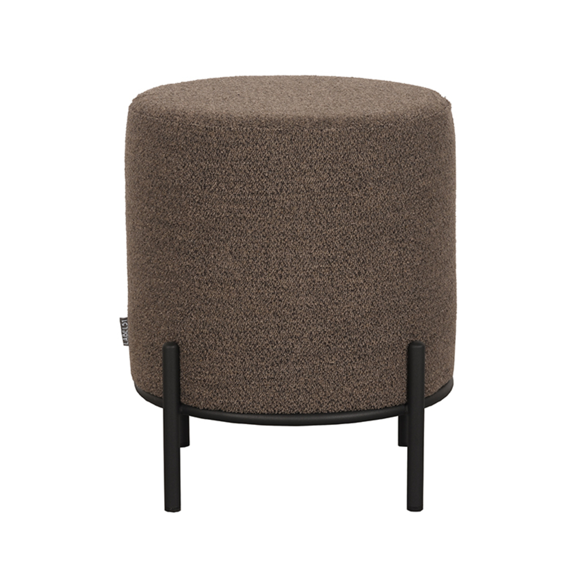 LABEL51 Poef Troy - Bruin - Boucle - M