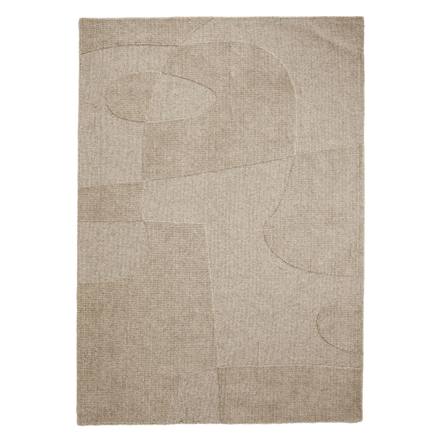 Carpet Yuka 160x230 cm - beige