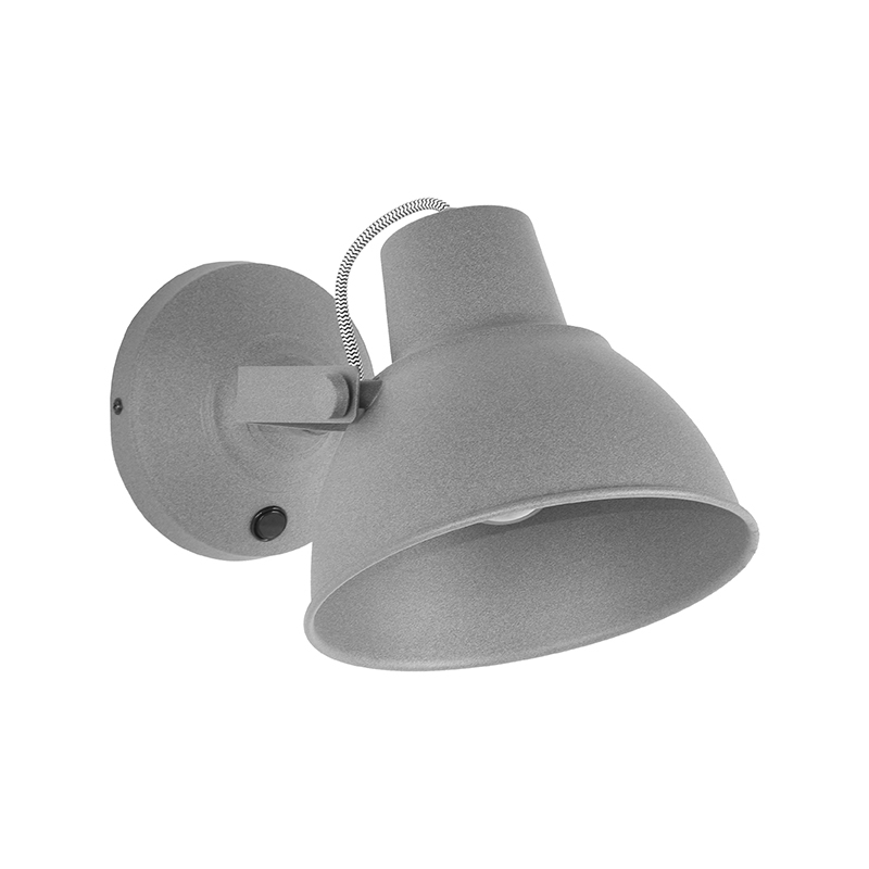 LABEL51 Wandlamp Hamburg - Concrete - Metaal
