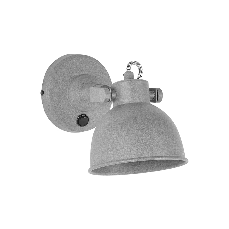 LABEL51 Wandlamp Bremen - Concrete - Metaal - L
