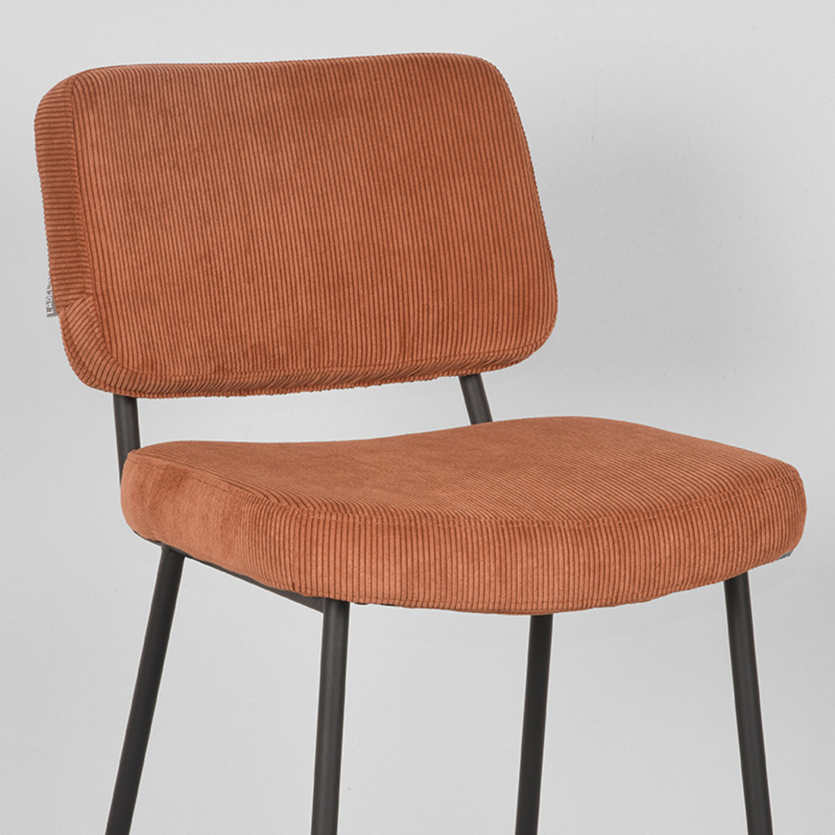 Koop LABEL51 Barkruk Noah - Rust - Ribcord - Zithoogte 78 | Robbies ...