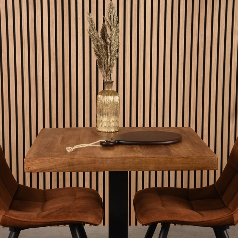 LABEL51  Serveerplank - Espresso - Mangohout