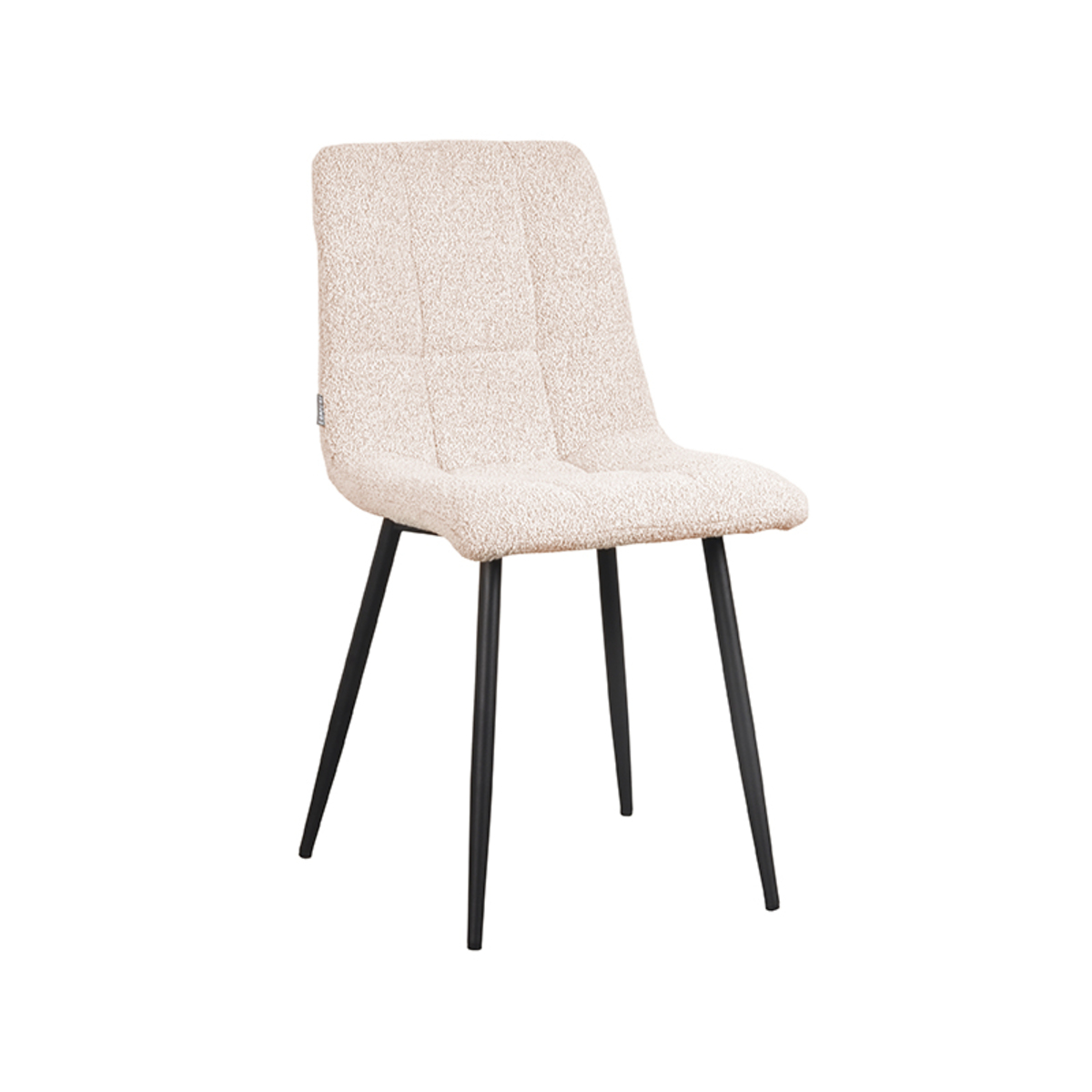 LABEL51 Eetkamerstoel Juul - Naturel - Boucle
