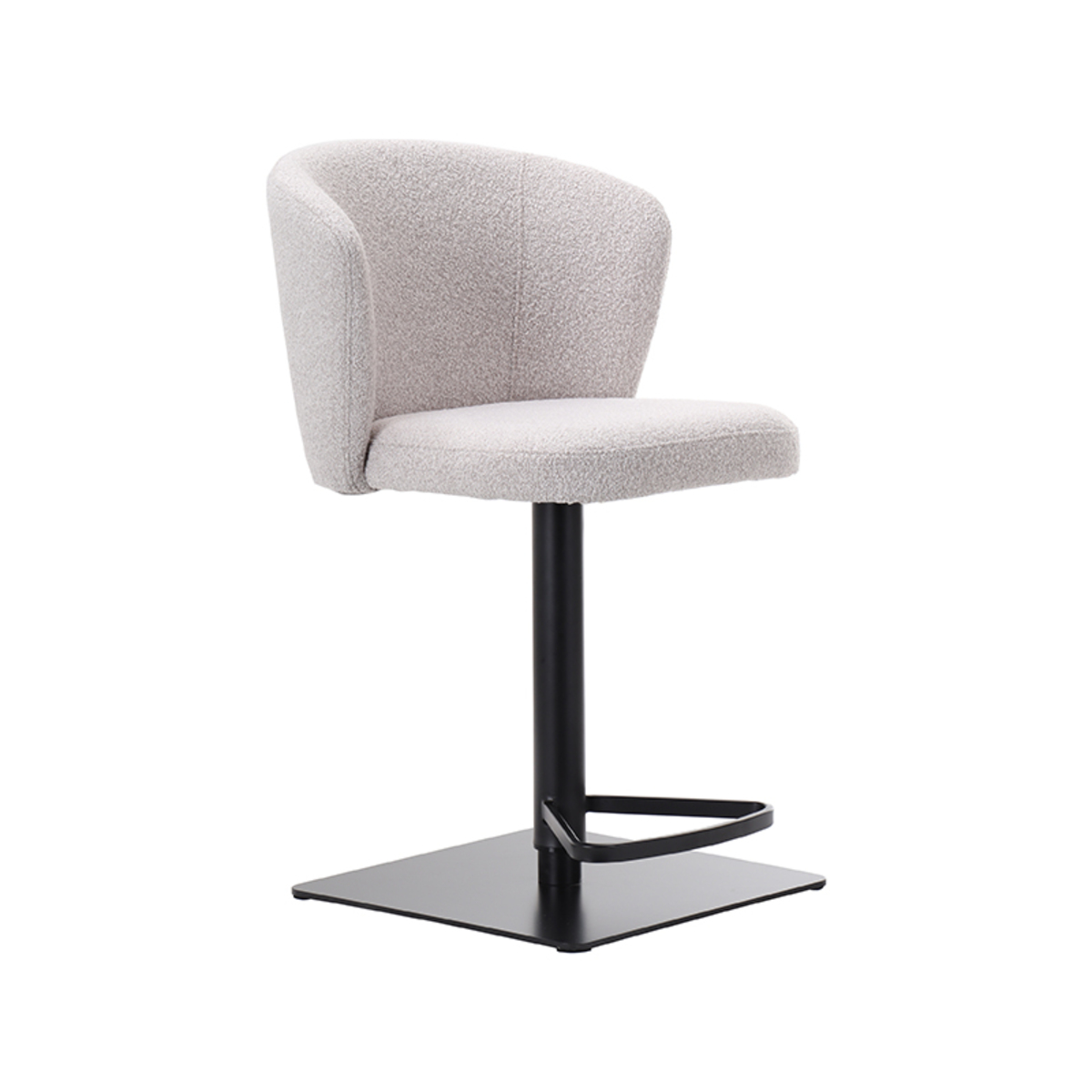 LABEL51 Barkruk Wave - Naturel - Boucle - Gaslift