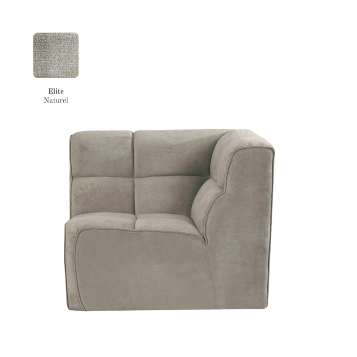 LABEL51 Bank Valentino - Naturel - Elite - Hoek