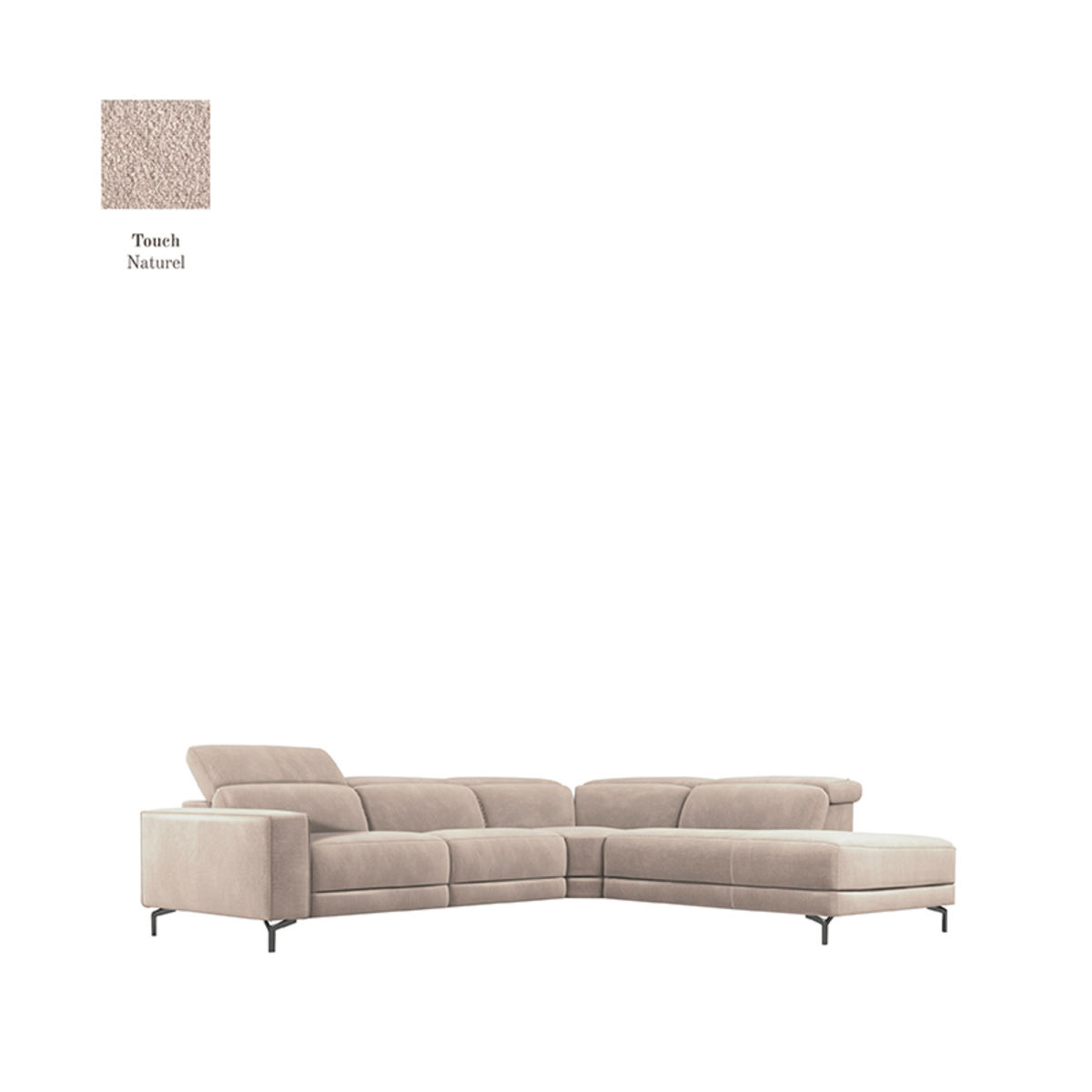 LABEL51 Bank Reza - Naturel - Boucle - Rechts