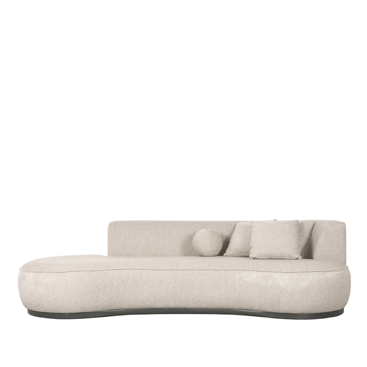 LABEL51 Bank Salo - Beige - Boucle - 3-Zits