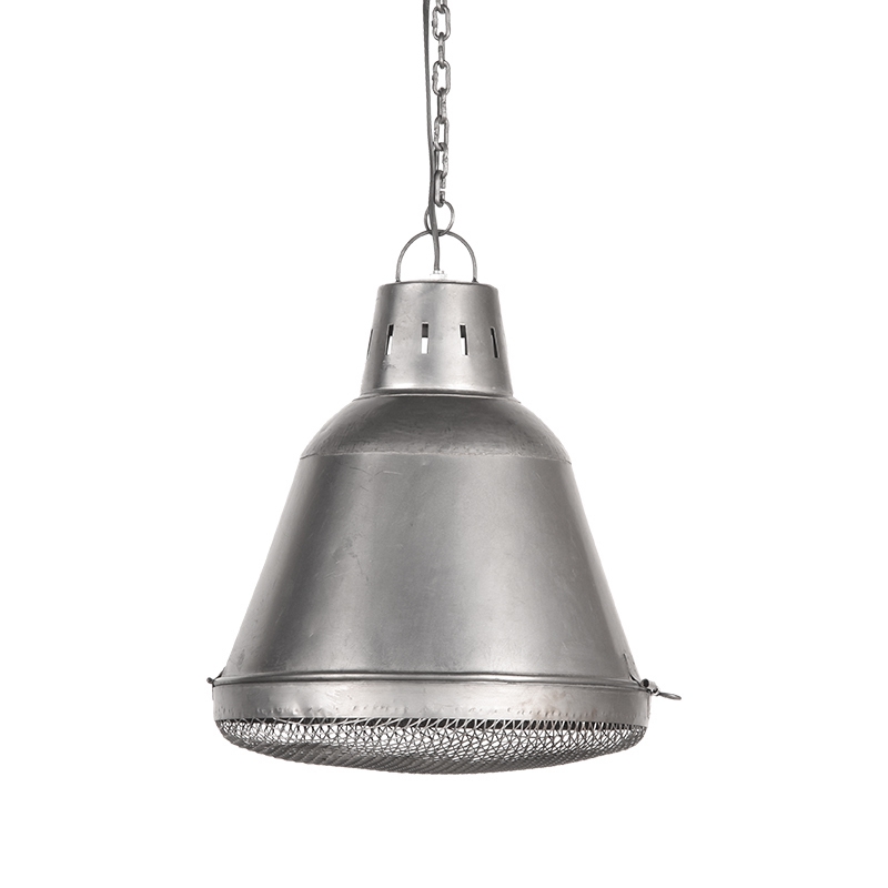 LABEL51 Hanglamp Gaas - Grijs - Metaal - L