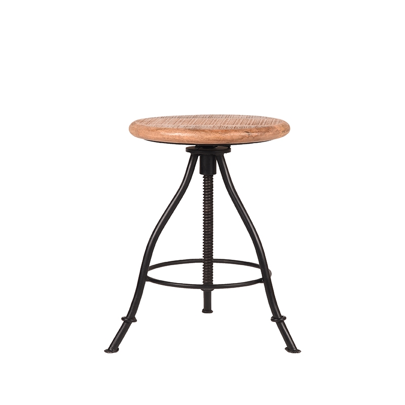 LABEL51 Kruk Jaipur - Zwart - Mangohout