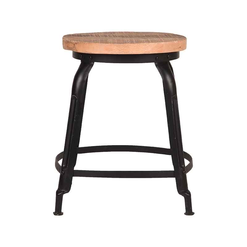 LABEL51 Kruk Delhi - Zwart - Mangohout