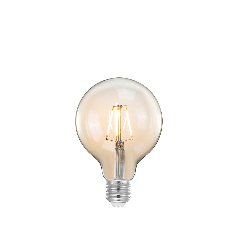 LABEL51 Lichtbron Kooldraadlamp - Glas - Bol L