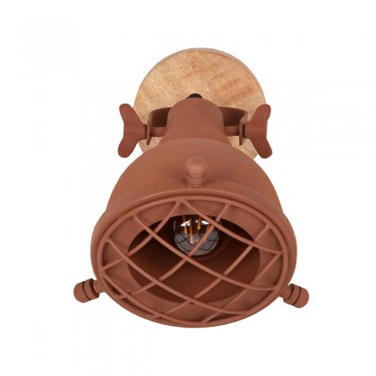 LABEL51 Wandlamp Grid - Rust - Metaal