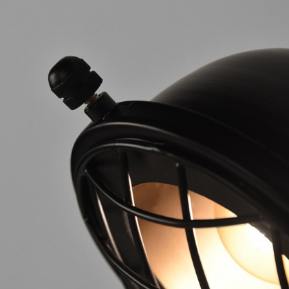 LABEL51 Wandlamp Grid - Zwart - Metaal