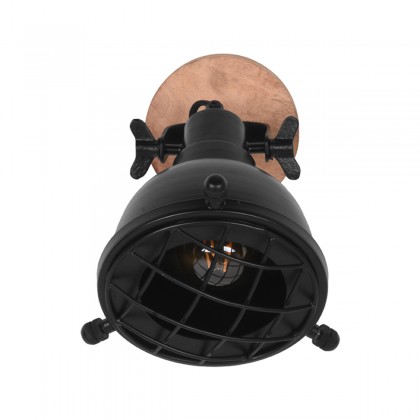 LABEL51 Wandlamp Grid - Zwart - Metaal