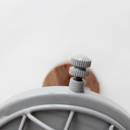 LABEL51 Wandlamp Grid - Grijs - Metaal