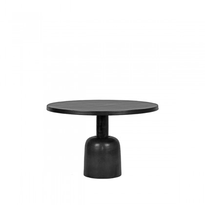 LABEL51 Salontafel Wink - Zwart - Metaal - 70 cm