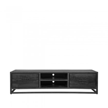 LABEL51 Tv-meubel Chili - Zwart - Mangohout - 160 cm