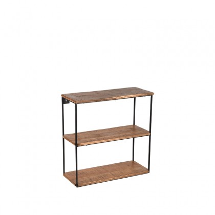 LABEL51 Wanddecoratie Vintage Wandplank - Rough - Mangohout - M