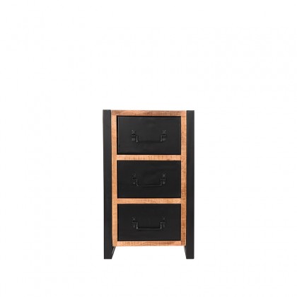 LABEL51 Ladekast Brussels - Rough - Mangohout - Ladekast