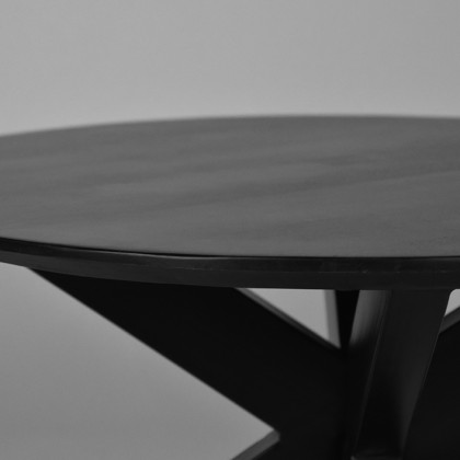 LABEL51 Salontafel Zico - Zwart - Mangohout