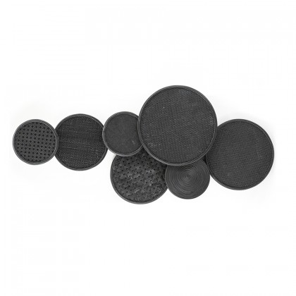 Round & round - black