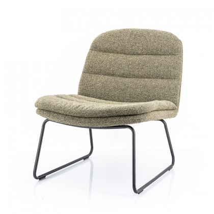 Lounge chair Bermo - green