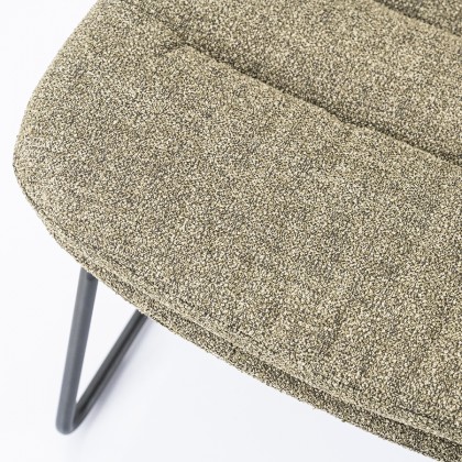 Lounge chair Bermo - green