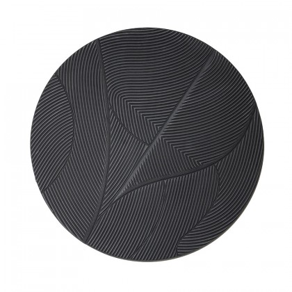 Tazi large round - black