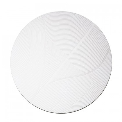 Tazi large round - white