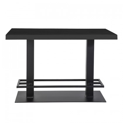 Countertafel - 140x80 zwart