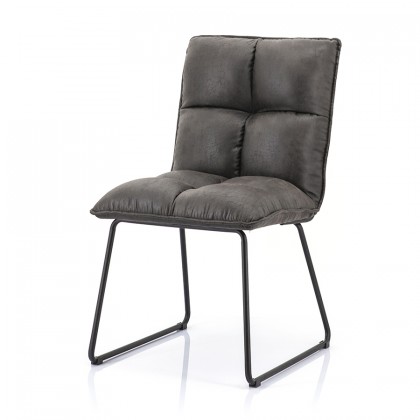 Stoel Ruby - antraciet topper