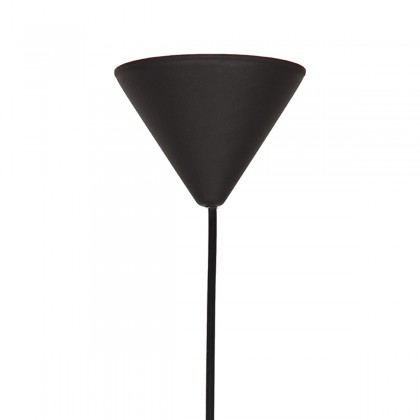 LABEL51 Hanglamp Twist - Zwart - Vlas - 55 cm