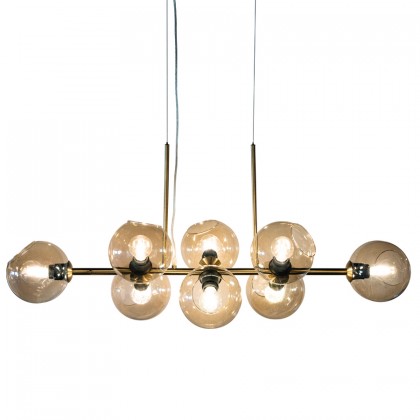 Pendant lamp Stellar - gold