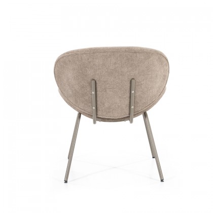 Lounge chair Ace - brown