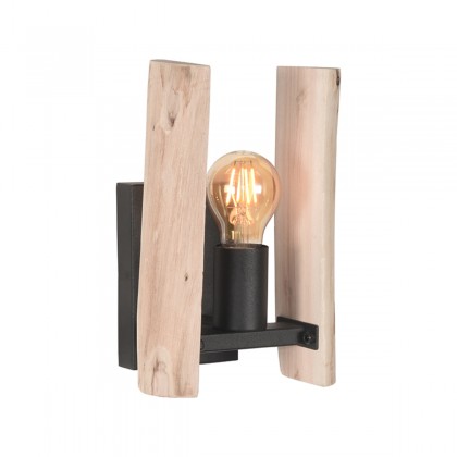 LABEL51 Wandlamp Woody - Rough - Hout