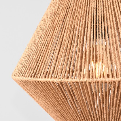 LABEL51 Hanglamp Ibiza - Naturel - Jute - 1-Lichts