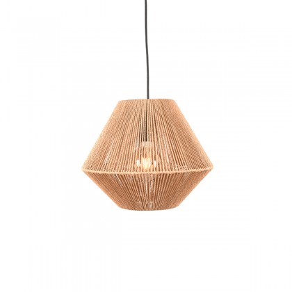 LABEL51 Hanglamp Ibiza - Naturel - Jute - 1-Lichts