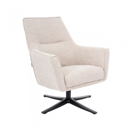 LABEL51 Fauteuil Tod - Naturel - Boucle